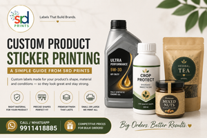 Custom Product Sticker Printing