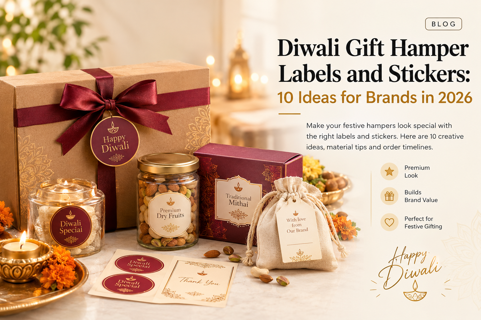 Diwali Gift Hamper Labels